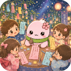 七夕のイラスト