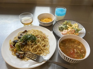 夏野菜を使ったメニュー