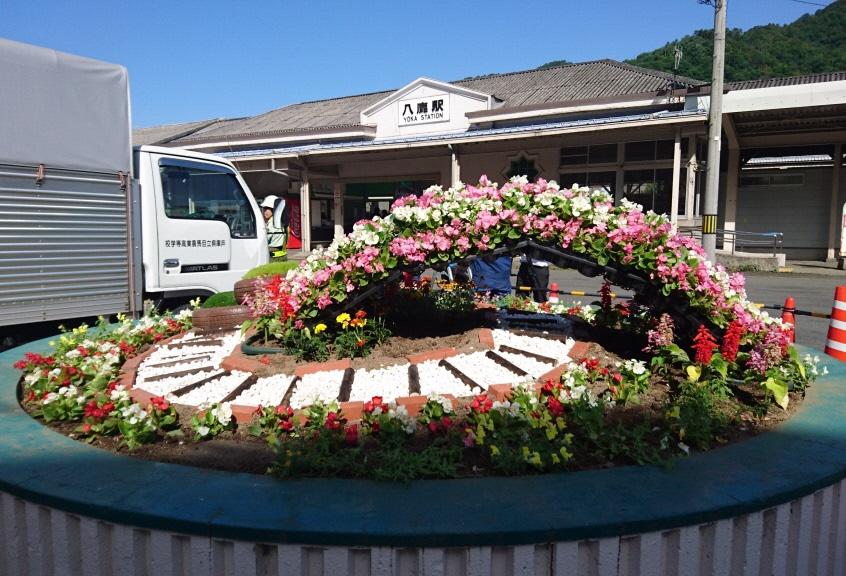 完成した花壇の写真(令和元年5月)