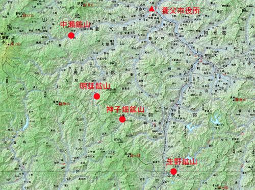 但馬を代表する鉱山図