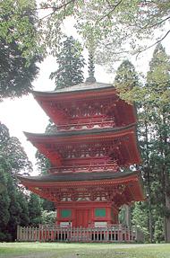 明治37年指定の三重塔