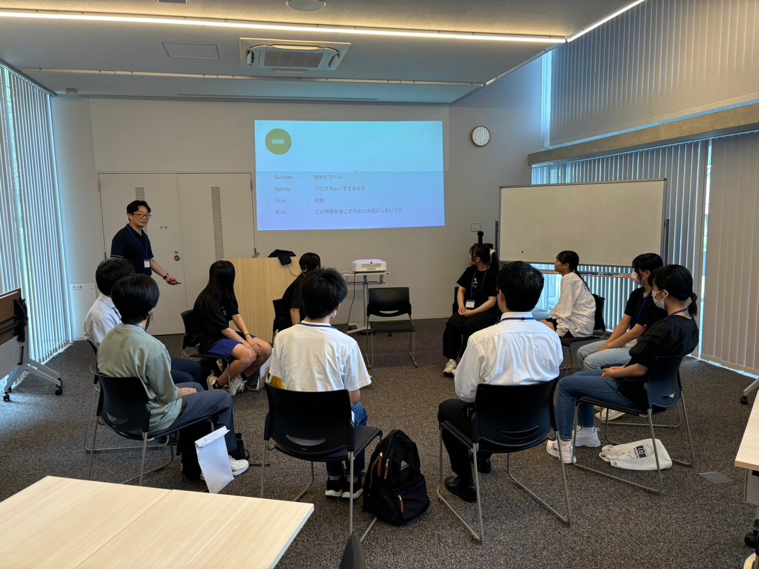 若者ミライ会議(第1部)の様子 1枚目