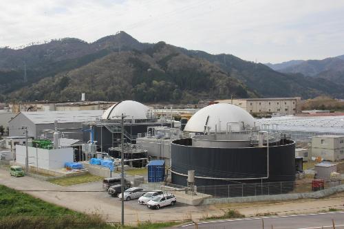 バイオメタンガス発電所