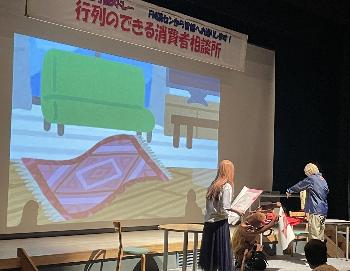 昨年度の寸劇の様子