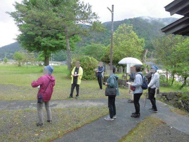 中瀬鉱山探索ウォーキング 前年度の様子