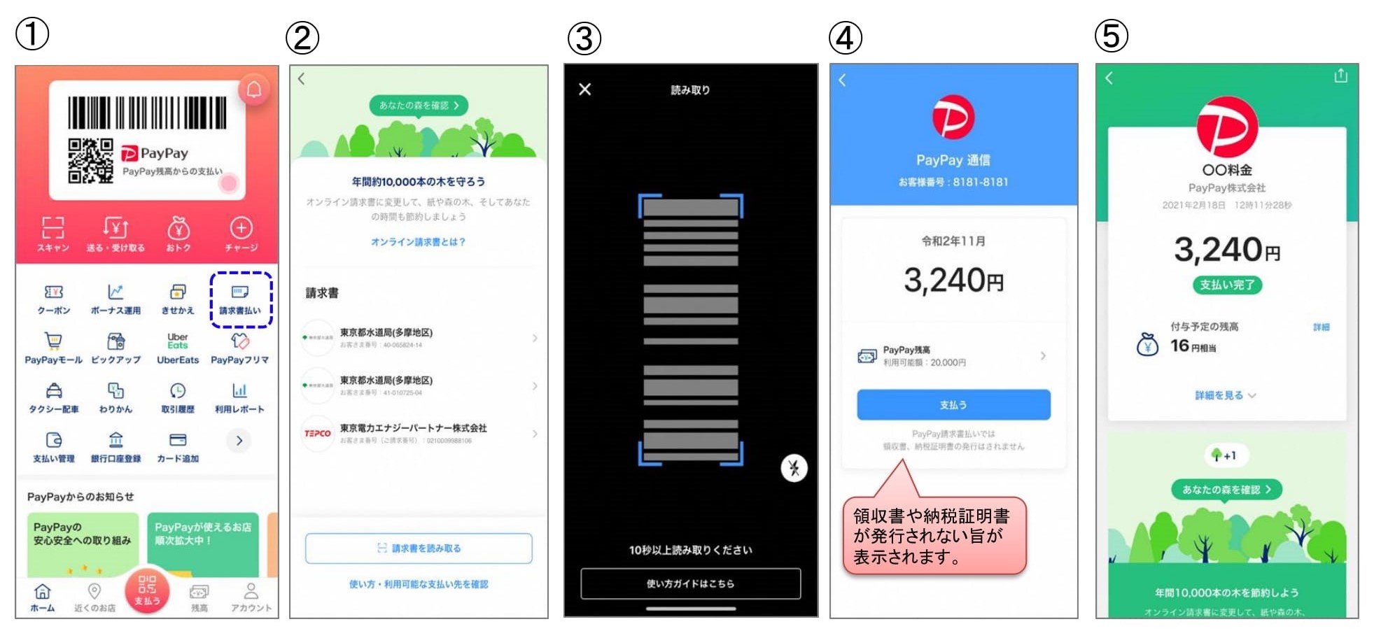 PayPay支払いイメージ