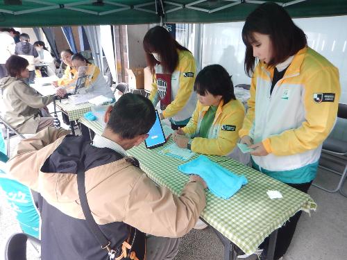 ベジチェックの様子