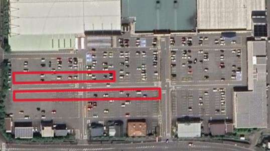 土づくり研修会駐車場 2つ目