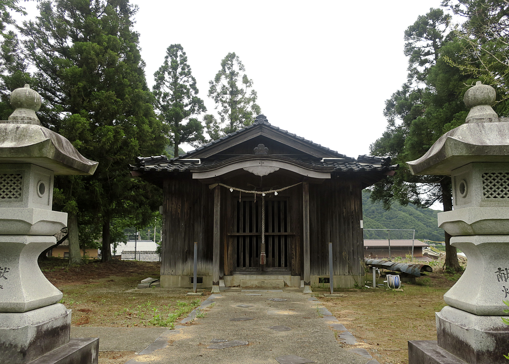 和奈美神社の本殿
