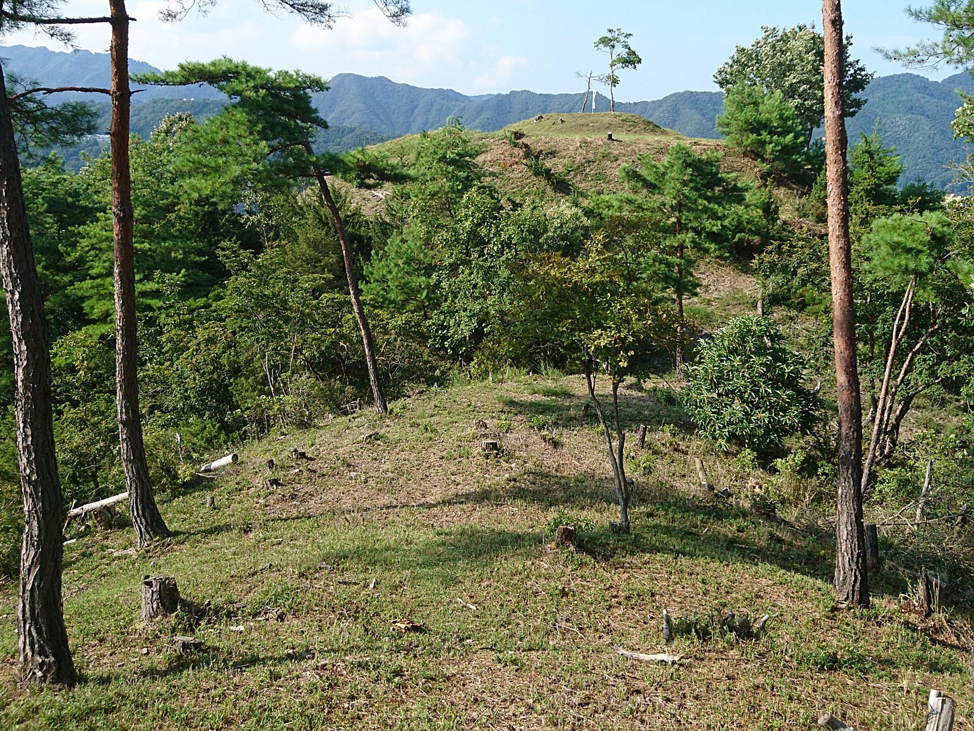 但馬朝倉城跡（養父市八鹿町）