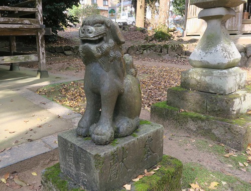 玉水神社の狛犬