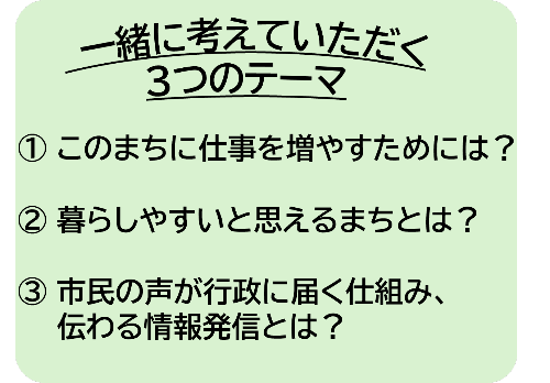タウンミーティングテーマ