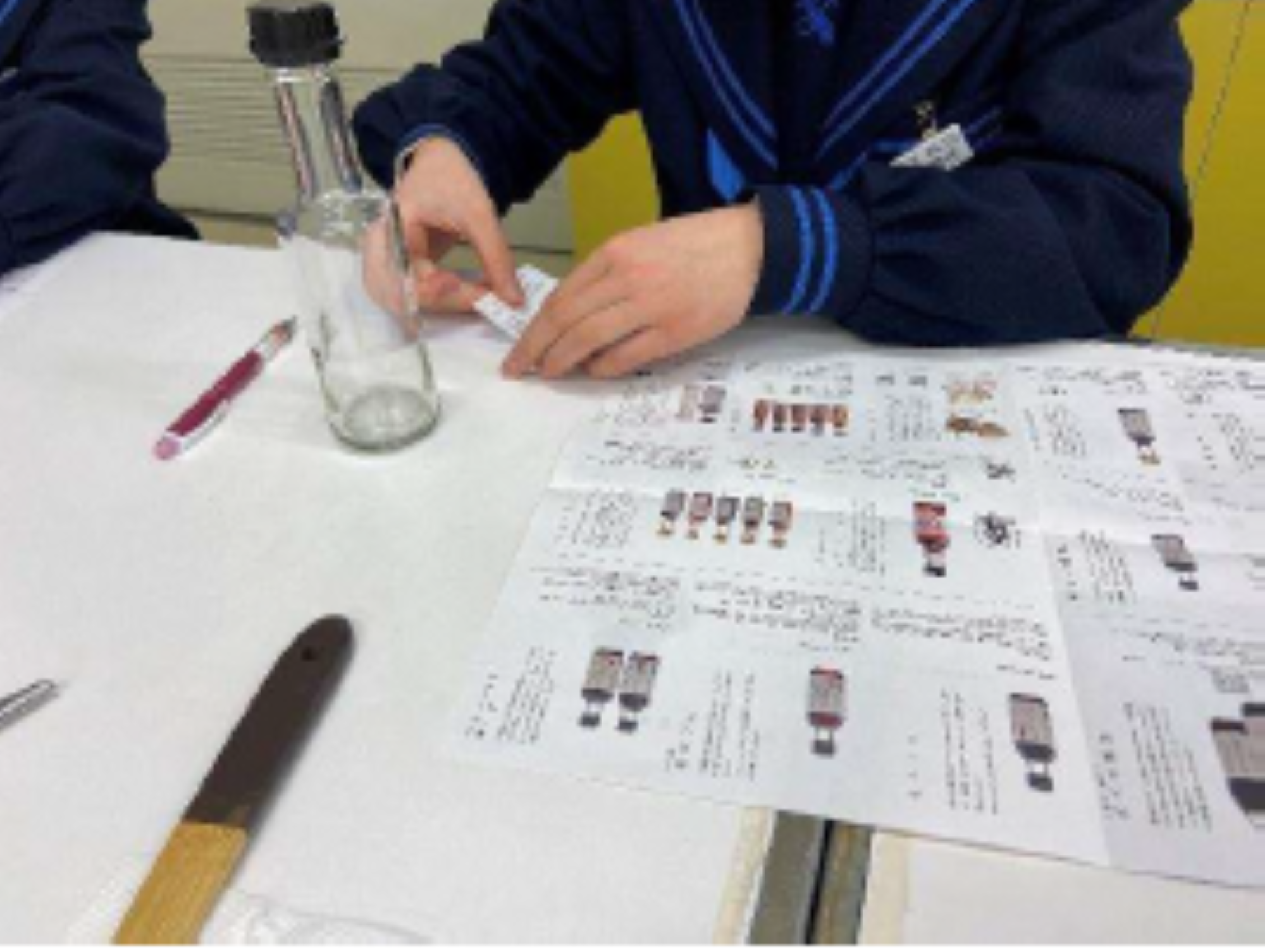 大徳醤油でのワークショップの様子（1）