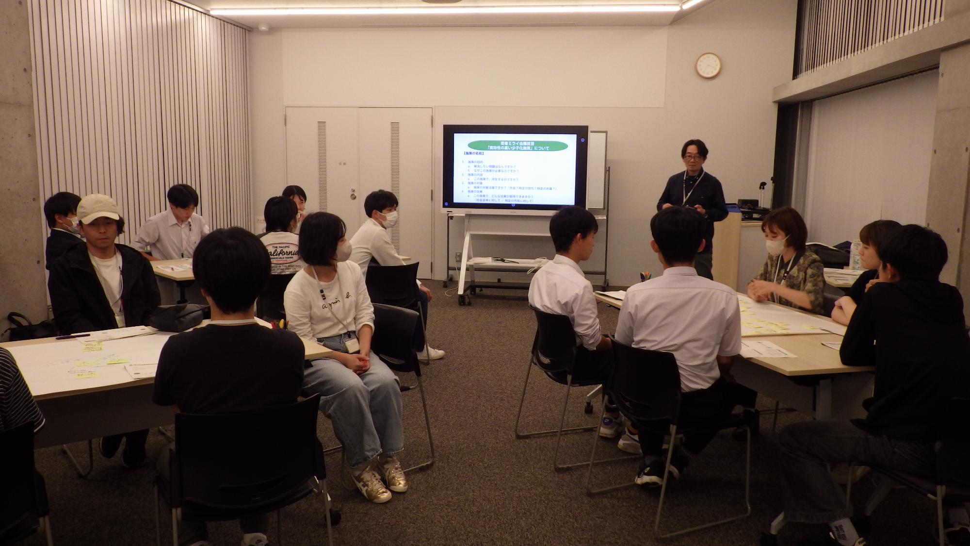 若者ミライ会議（R7）の様子 5枚目