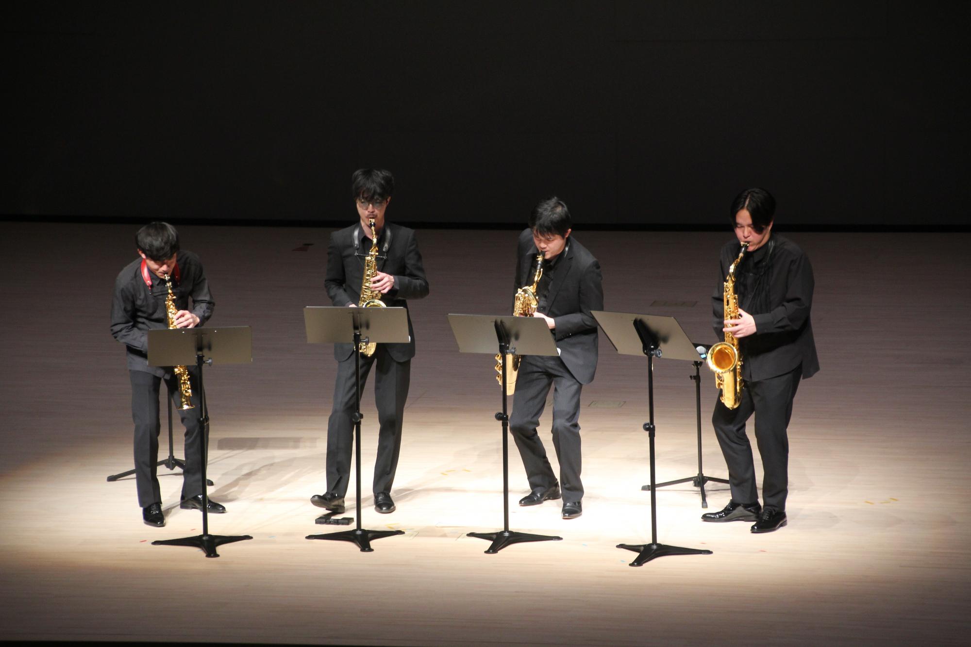 The Rev Saxophone Quartet写真