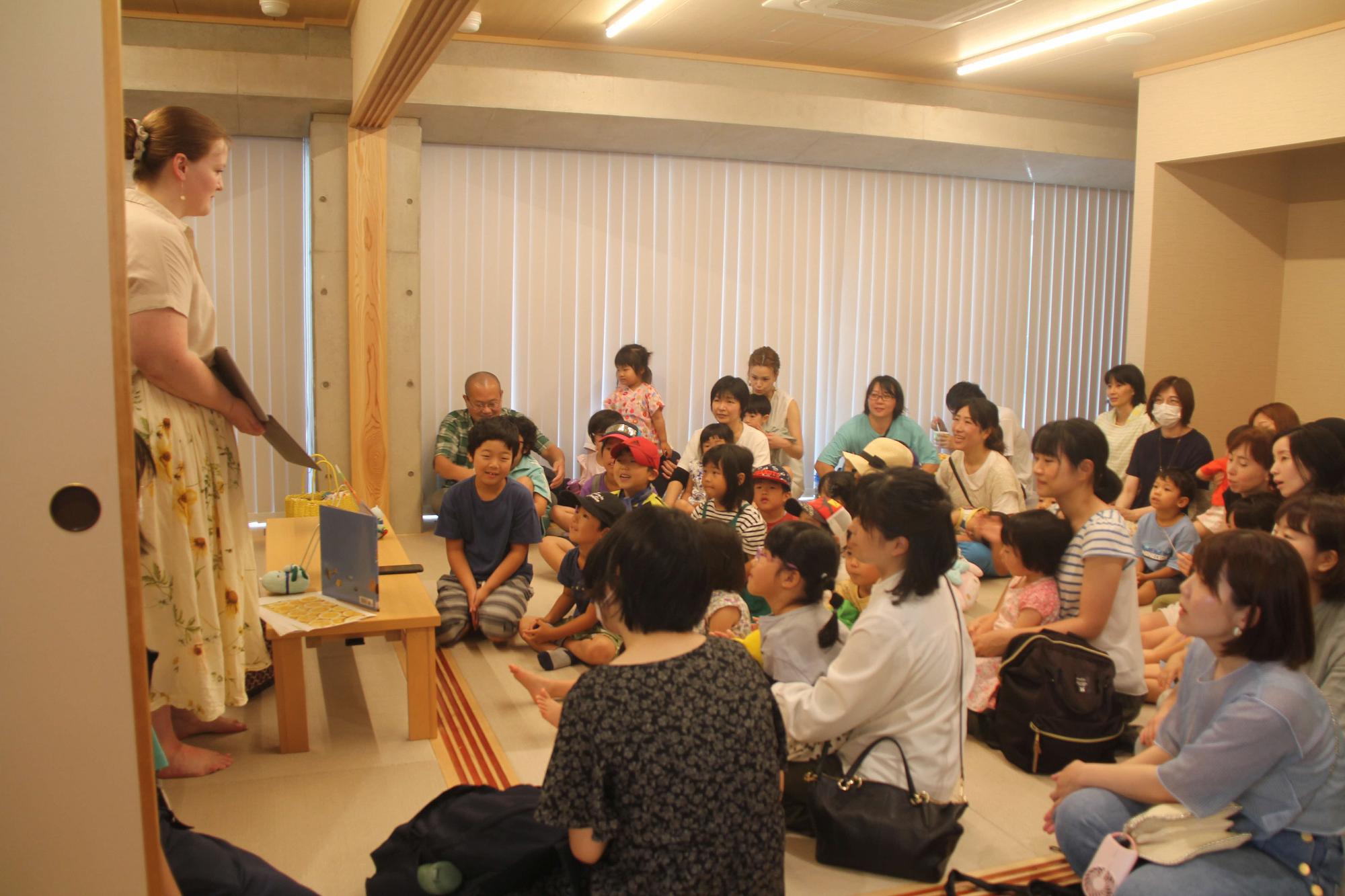 英語絵本の読み聞かせ会