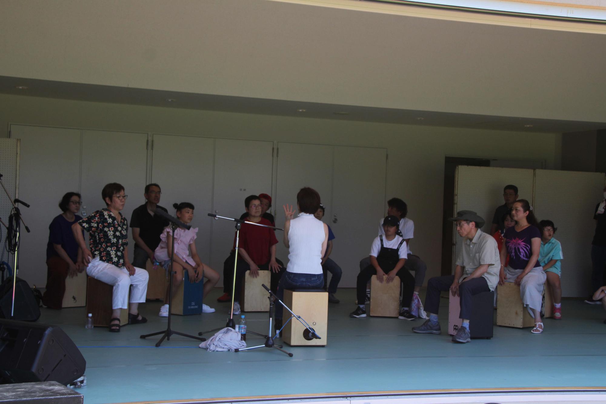 カホン公開ワークショップ